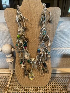 Vintage unique artsy 12” necklace